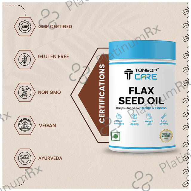 ToneOp Care Flax Seed Oil Capsule 60s