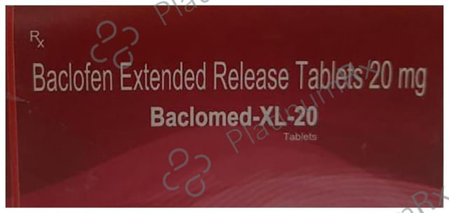 Baclomed XL 20mg Tablet ER 10s