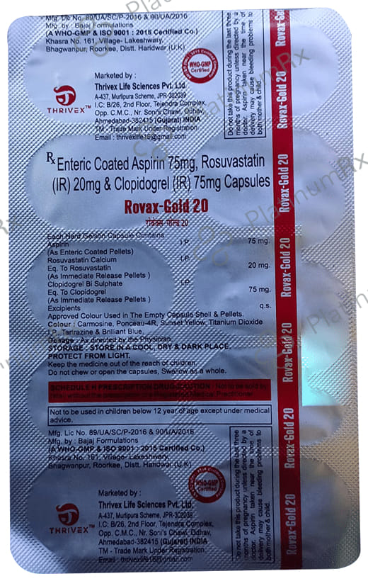 Rovax-Gold 20 Capsule IR