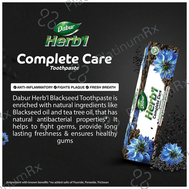 Dabur Complete Care Black Seed Herbal Toothpaste