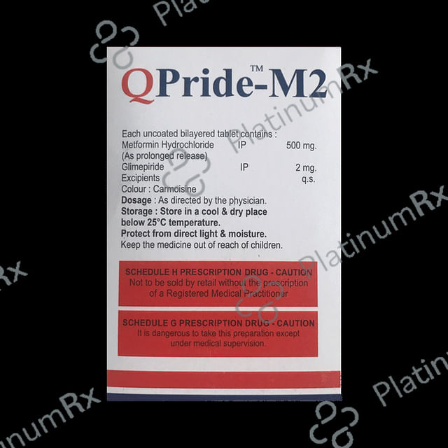 QPride M2/500mg Tablet PR 10s