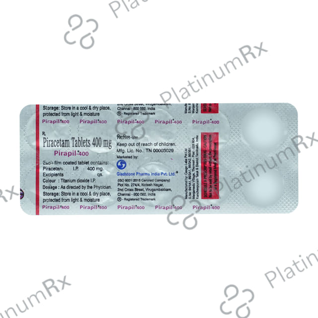 Pirapil 400mg Tablet 10s