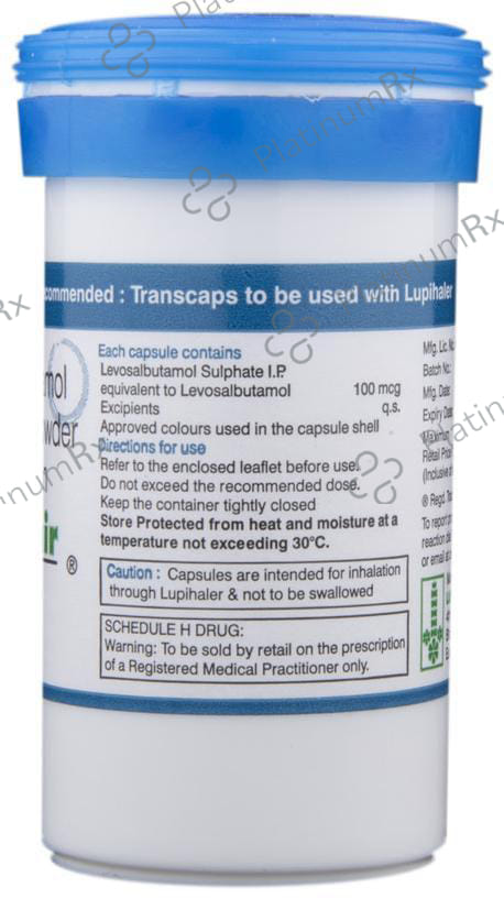 Salbair 100mcg Transcaps 30s