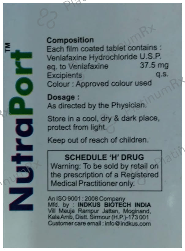 Nutraport 37.5mg Tablet