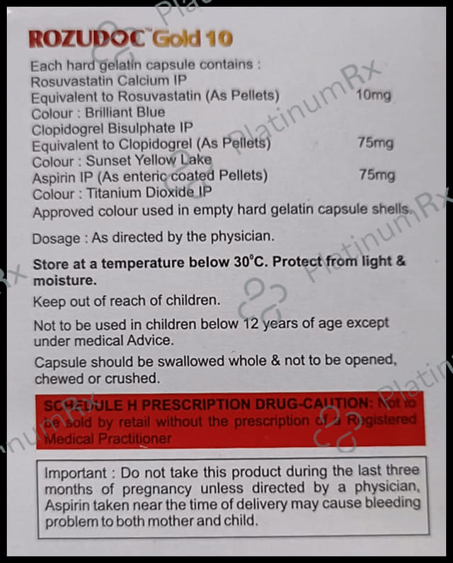 Rozudoc Gold 10 Capsule