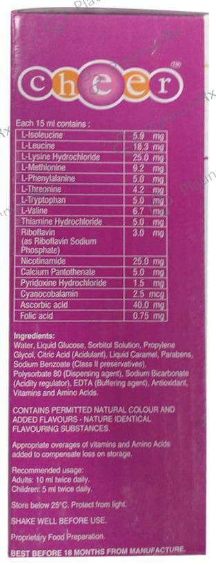 Cheer Syrup 200ml