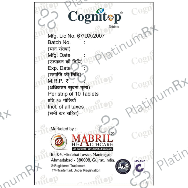 Cognitop Tablet 10s