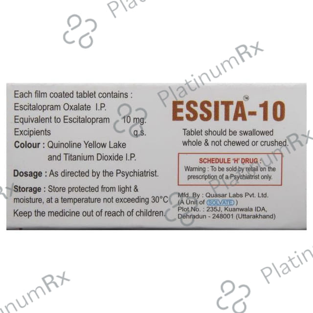 Essita 10mg Tablet 10s