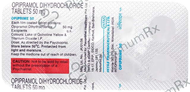 Opiprime 50mg Tablet 10s