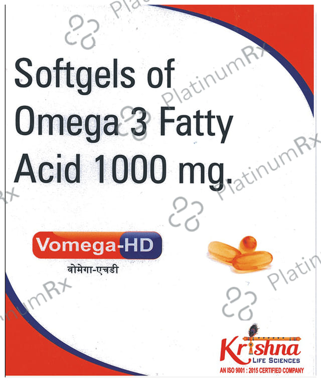 Vomega-HD Soft Gelatin Capsule
