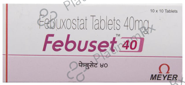 Febuset 40mg Tablet 10s