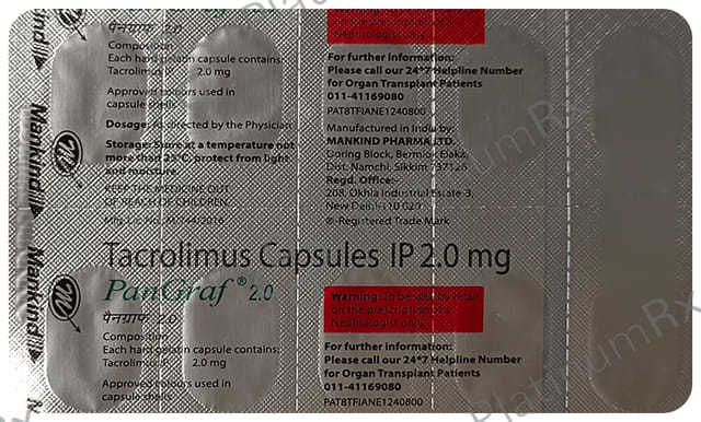 Pangraf 2mg Capsule 10s