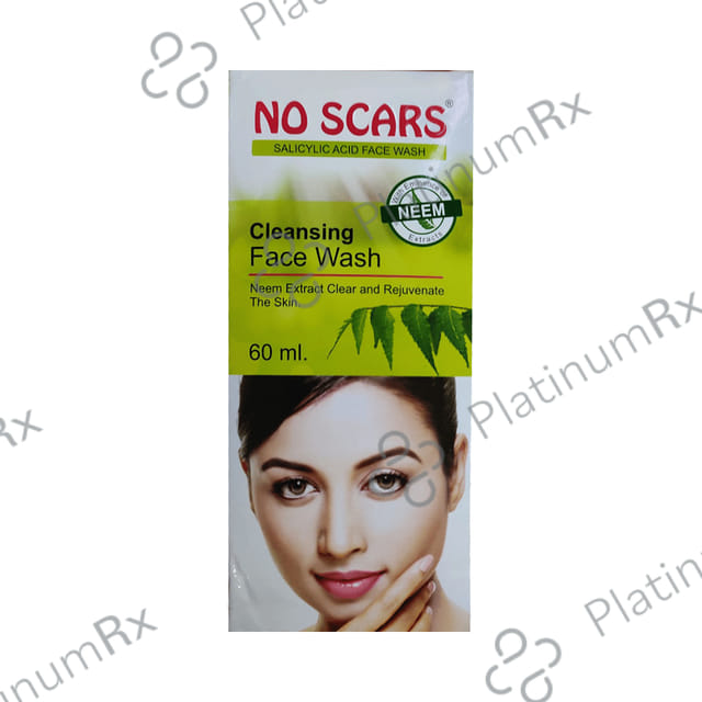 NO Scars Neem Extract Cleansing Face Wash