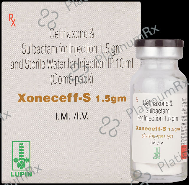 Xone Ceff S 1000mg/500mg Injection