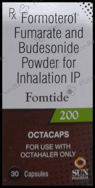 Fomtide 200/50mcg Capsule 30s