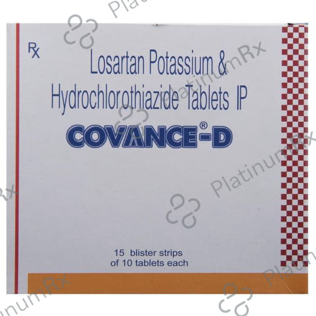 Covance D 50/12.5mg Tablet 10s