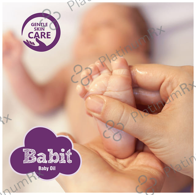 Babit Baby Massage Oil Enriched with Vitamin E 100ml