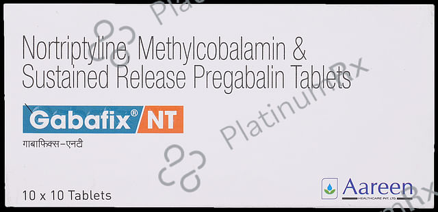 Gabafix NT 75mg/10mg/1500mcg Tablet