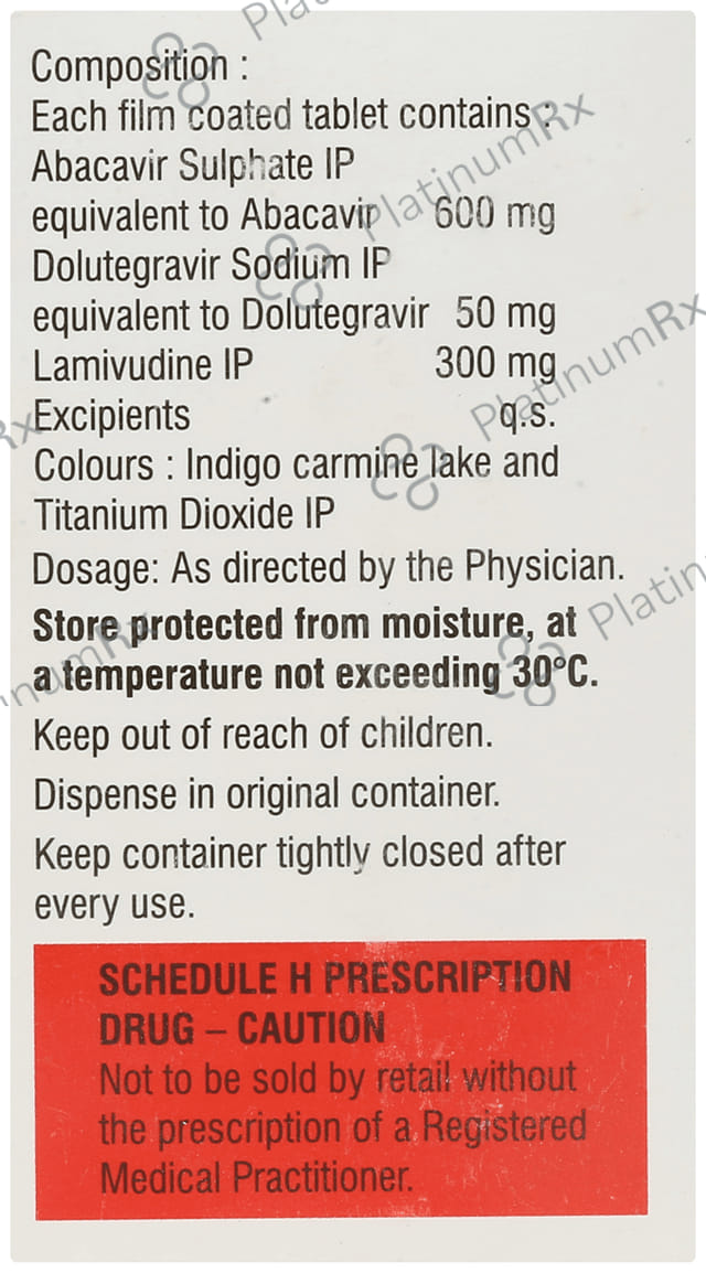 Inbec 600/50/300mg Tablet 30s