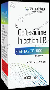Ceftazee 1000mg Injection 1s