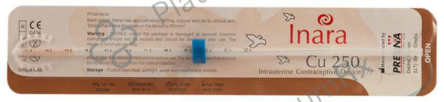 Inara CU 250 Intrauterine Contraceptive Device 1s
