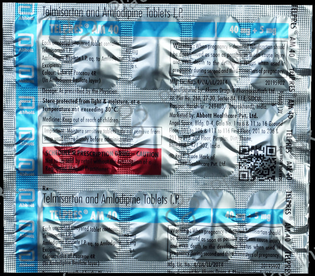 Telpres AM 5/40mg Tablet 15s