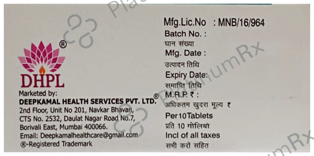 Toriflow S 50mg/10mg Tablet
