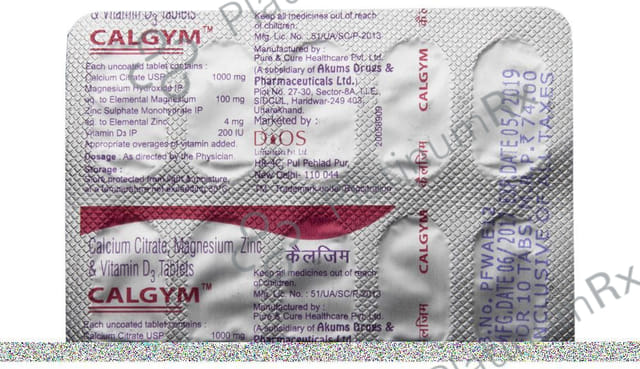 Calgym Tablet 10s