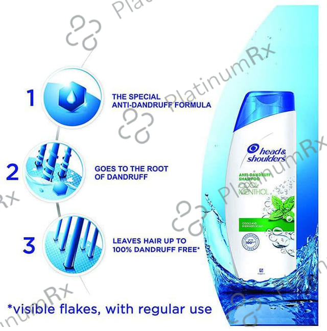 Head & Shoulders Anti-Dandruff Cool Menthol Shampoo 180 ml