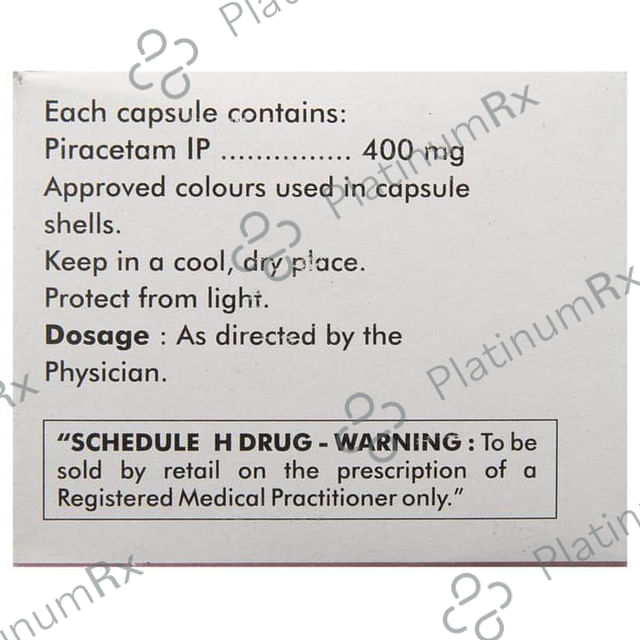 Neurocetam 400mg Capsule 10s