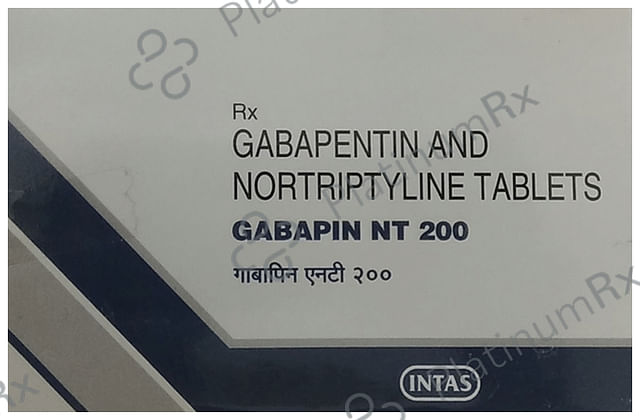 Gabapin NT 200/10mg Tablet 15s