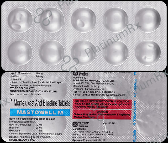 Mastowell M 20/10mg Tablet 10s