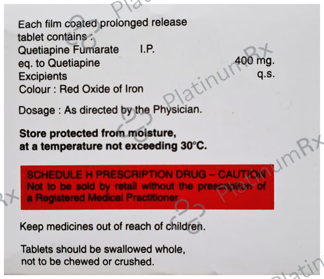 Qutistrom 400 PR Tablet 10s