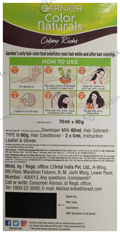 Garnier Color Naturals Creme Rich Hair Color Brown