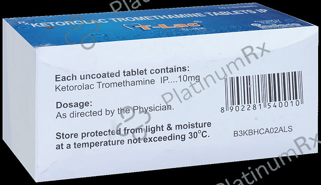 T Lac 10mg Tablet 10s