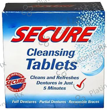 Secure Denture Cleansing Tablet 4s