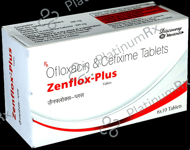 Zenflox Plus 200/200mg Tablet 10s