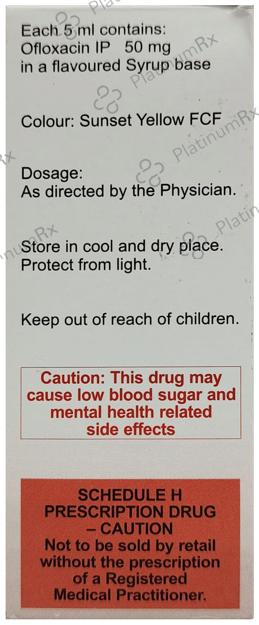 Oflomac 50mg Oral Solution 60ml