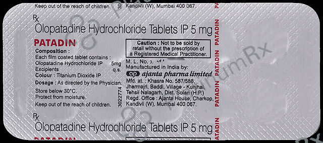 Patadin 5mg Tablet 10s