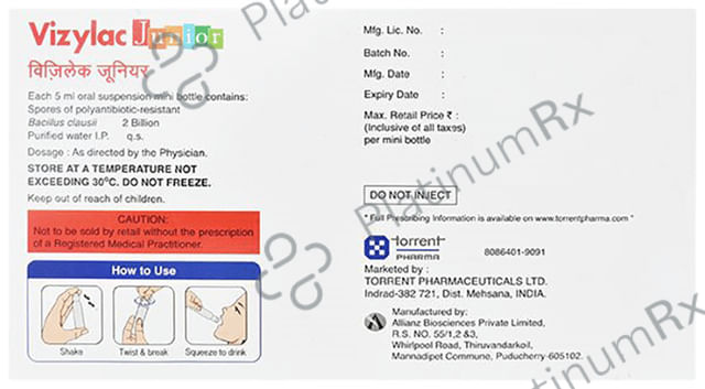 Vizylac Junior Oral Suspension
