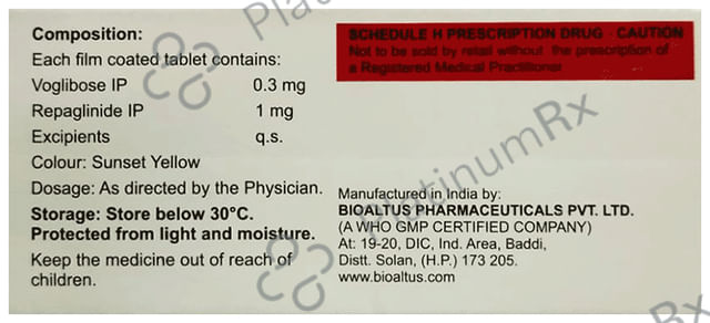 Shortepa V 1/0.3mg Tablet 10s