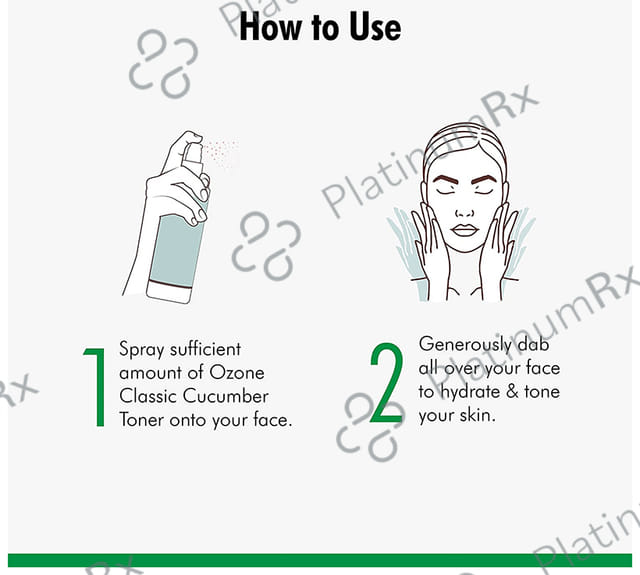 Ozone Classic Cucumber Toner