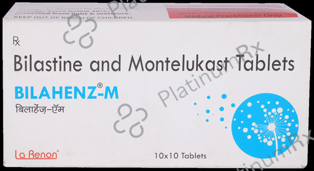 Bilahenz M 20/10mg Tablet 10s