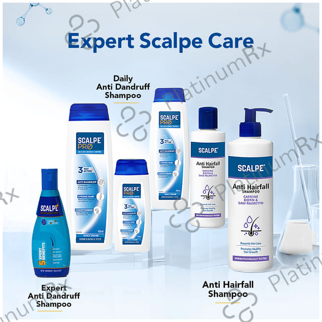 Scalpe Pro Anti Dandruff Shampoo 100ml