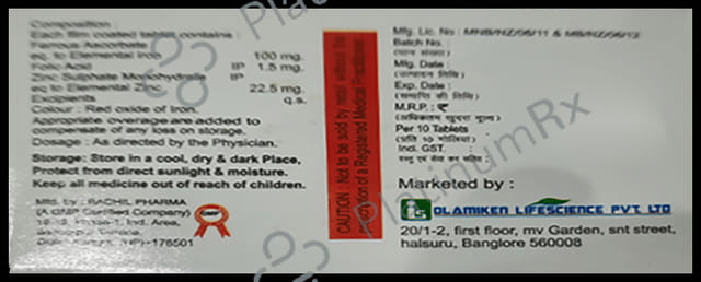 Feronit XT Tablet 10s