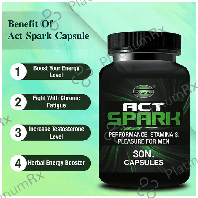 Sabates Act Spark for Men Capsule 30 capsules
