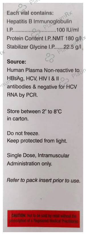 Heparel 100IU Injection 1ml