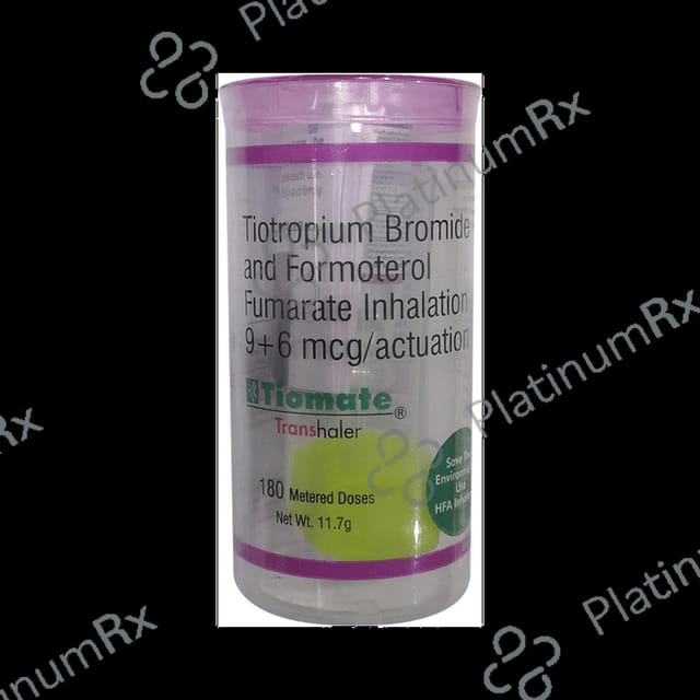 Tiomate 6/9mcg Transhaler 180MDI