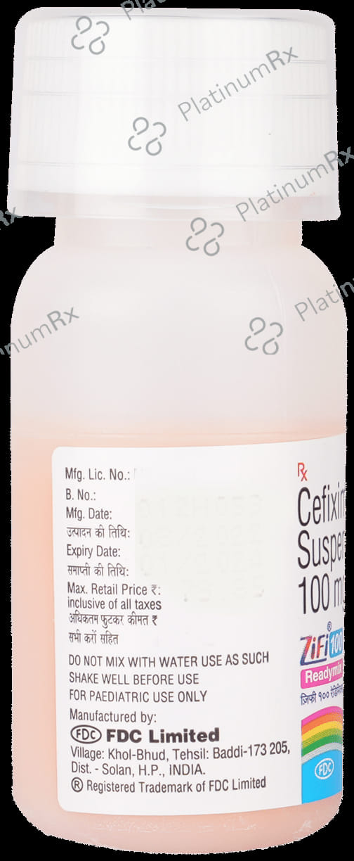 Zifi 100mg Readymix Oral Suspension 30ml