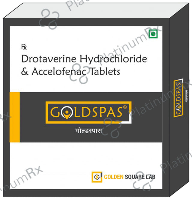 Goldspas 100/80mg Tablet 10s